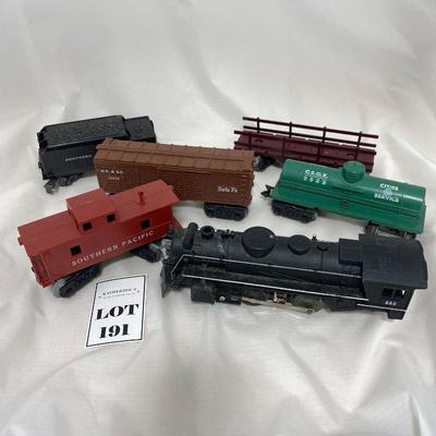 .191. Six Piece Train Set