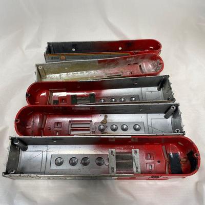 .192. Five Santa Fe Engine Shells