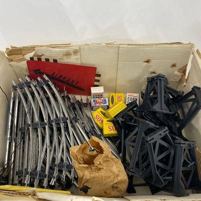 .193. Box of Train Accessories