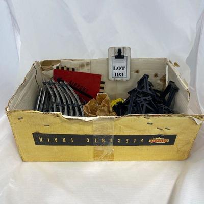 .193. Box of Train Accessories