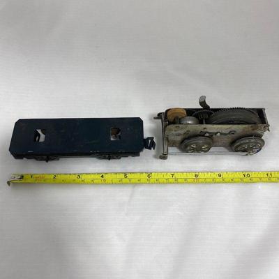 .196. Hand Painted Train Set