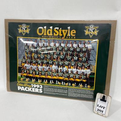 .201. 1993 Packers Poster