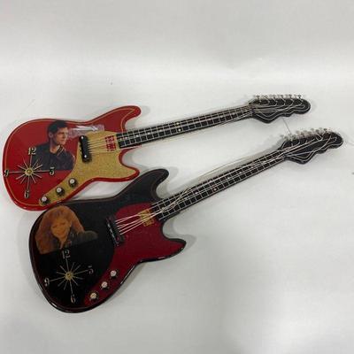 .203. Two Guitar Clocks