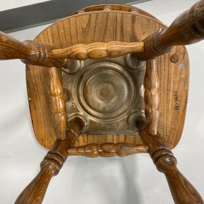 .204. Two Swivel Bar Stools
