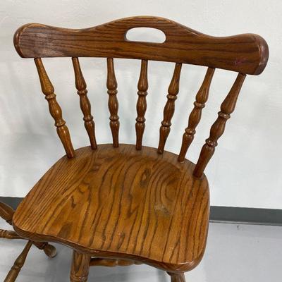 .204. Two Swivel Bar Stools