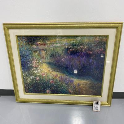 .205. Singley Watercolor Print