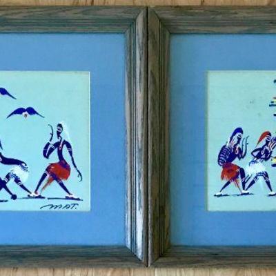 Two African (Congo) Paintings 