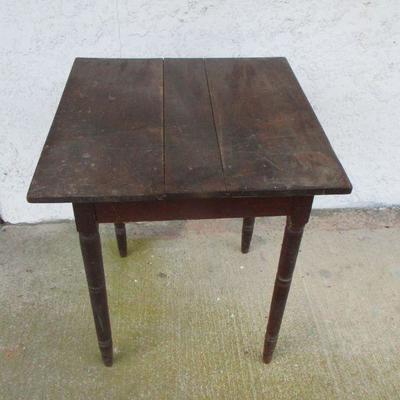 Lot 85 -Vintage Solid Wood Table