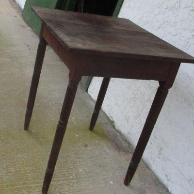 Lot 85 -Vintage Solid Wood Table