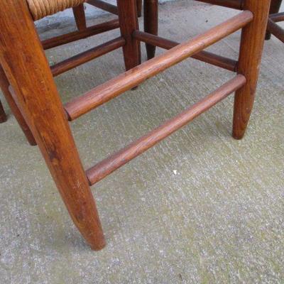 Lot 88 - Set of Four Vintage Cane Weave  Chairs