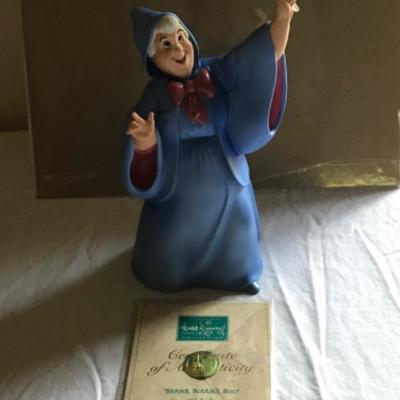 Lot #159 Walt Disney Classics Fairy Godmother Figurine 