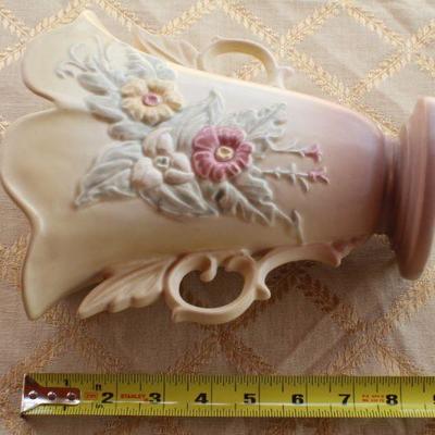 Lot #51: Vintage HULLâ„¢ Pottery Hand Painted Vase