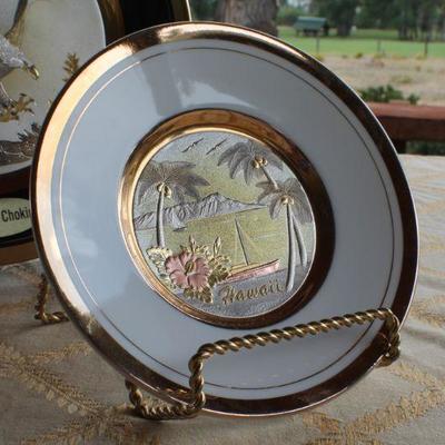 Lot #56: (3) Vintage CHOKIN Art Plates Assorted 
