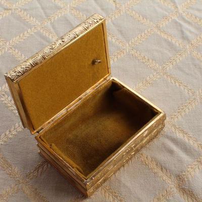 Lot #60: Vintage Mid Century Modern TAJâ„¢ Japanese Decorative Music Box Tested A+