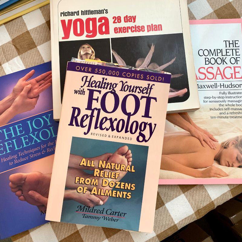 #75 BOOKS ON REFLEXOLOGY & MASSAGE | EstateSales.org