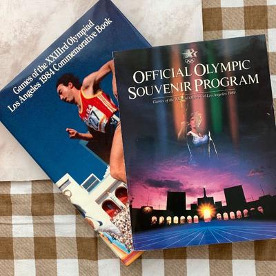#80    SOUVENIR BOOKS 1984 OLYMPICS