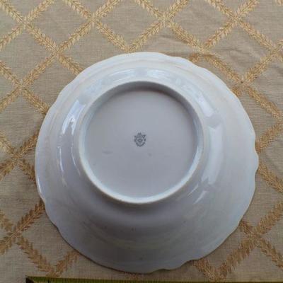 Lot #64: Antique Retsch & Coâ„¢ Porcelain Factory of Wunsiedel Bavarian Ceramic Decorative Plate