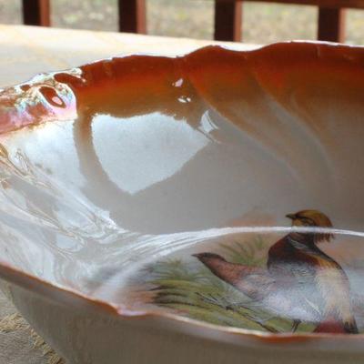 Lot #64: Antique Retsch & Coâ„¢ Porcelain Factory of Wunsiedel Bavarian Ceramic Decorative Plate