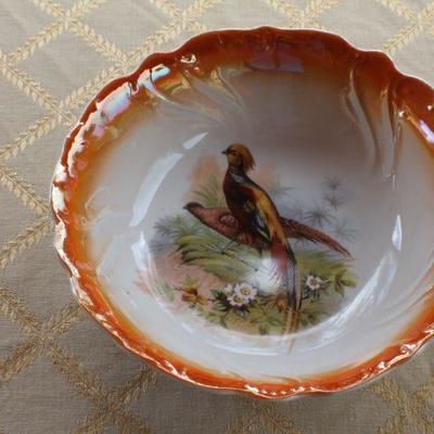 Lot #64: Antique Retsch & Coâ„¢ Porcelain Factory of Wunsiedel Bavarian Ceramic Decorative Plate