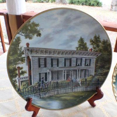 Lot #65: Vintage GORHAMâ„¢ and LIMOGESâ„¢ Decorative China Plates