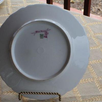 Lot #65: Vintage GORHAMâ„¢ and LIMOGESâ„¢ Decorative China Plates