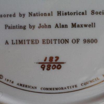 Lot #65: Vintage GORHAMâ„¢ and LIMOGESâ„¢ Decorative China Plates
