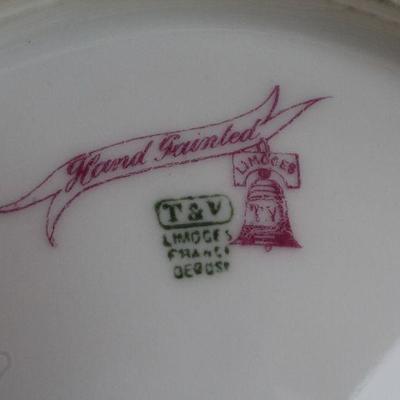Lot #65: Vintage GORHAMâ„¢ and LIMOGESâ„¢ Decorative China Plates