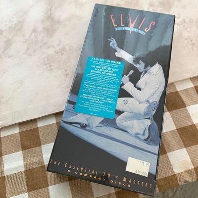 #92   BOXED SET UNOPENED 5 CD ELVIS