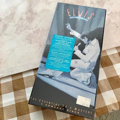 #92   BOXED SET UNOPENED 5 CD ELVIS