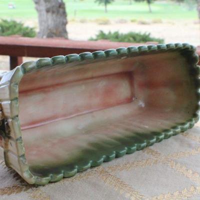 Lot #67: Vintage WELLER WAREâ„¢ Hand Painted Mid Century Modern Planter