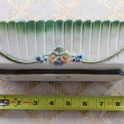 Lot #67: Vintage WELLER WAREâ„¢ Hand Painted Mid Century Modern Planter