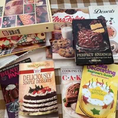 #94    GROUP OF DESSERT COOK BOOKS