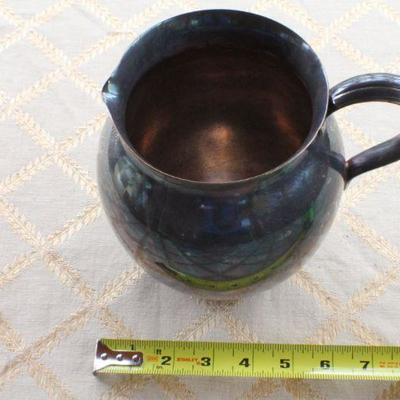 Lot #88: Vintage WILCOXâ„¢ #792 Form Silver Plated Large Pitcher w/ Original Patina 