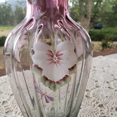 Lot 102: Signed Fenton Vase