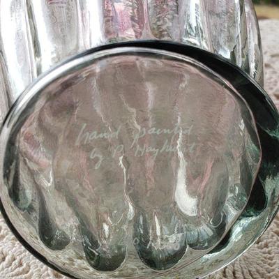 Lot 102: Signed Fenton Vase
