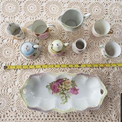 Lot 108: Floral China Lot