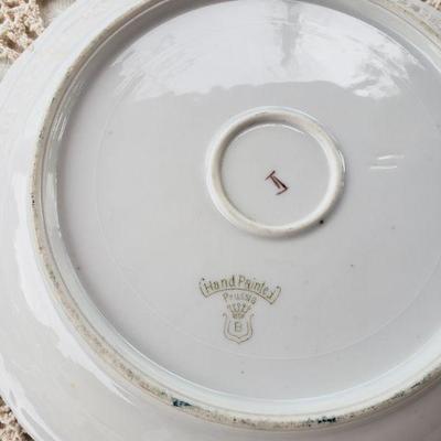 Lot 109: Antique Prussian Handpainted Plates