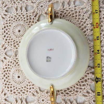 Lot 112: Limoges Bee Bowl, Limoges Chrysanthemums Plate & 3 Pickard Plates