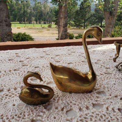 Lot 114: Brass Deco Lot