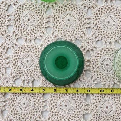 Lot 115: Vintage Green Glass Lot