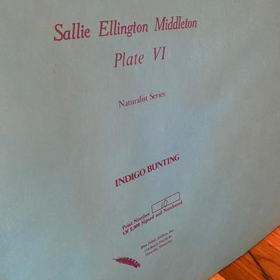 Lot 4 - Three Signed Sallie Middleton Framed Prints