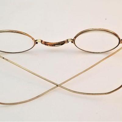 Lot #86  Pair of Antique spectacles - 14kt gold