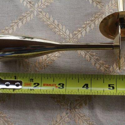 Lot #117: Set of (4) Vintage Brass Made in Germany Mid Century Modern Shot Glasses