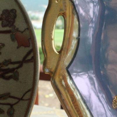 Lot #120: Pair of Vintage Bird Themed Plates