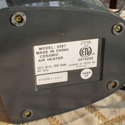 Lot #135: Small LASKOâ„¢ Ceramic Air Space Heater Tested A+