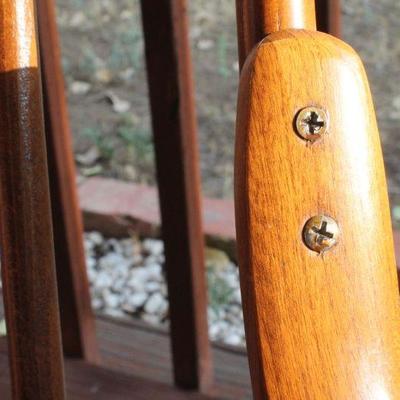 Lot #138: Vintage Wood Rocking Chair