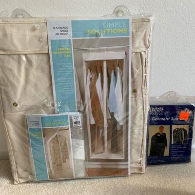 #175  GROUP LOT OF 3 GARMENT STORAGE BAGS