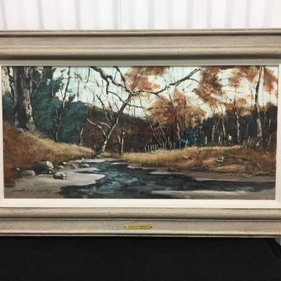 Edward C. Gifford Original Landscape Oil Painting