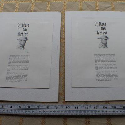 Lot #165: Pair of Original Art Creations by Monte