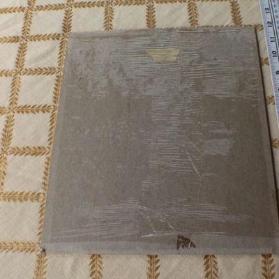 Lot #166: Vintage SEALED Paper Art Bird Figure Sheet Mid Century Modern